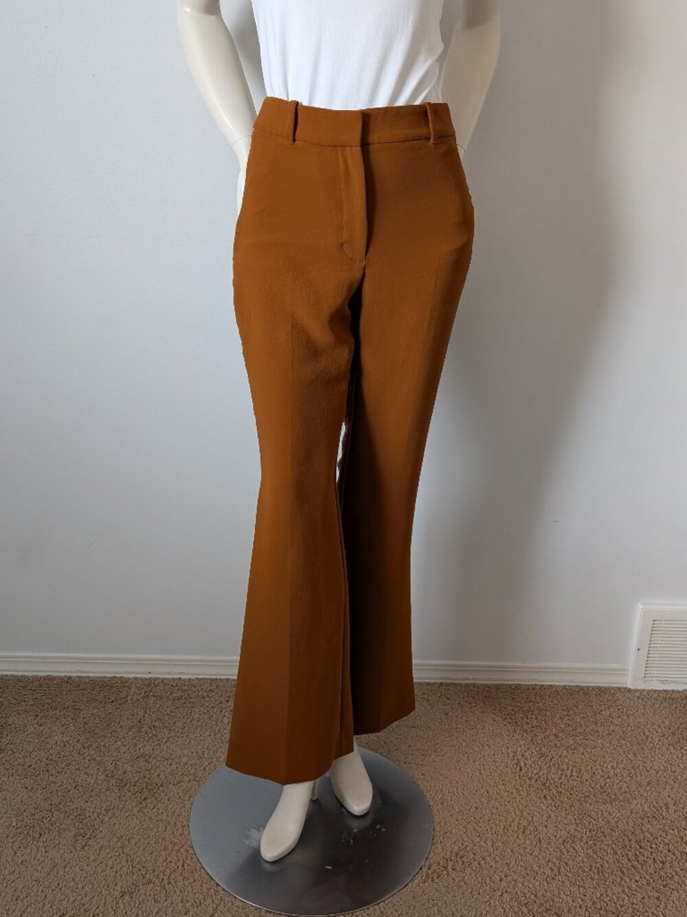 Wilfred by Aritzia - Warm Earth Tone "Cabaret" Flared Pant - Size 6